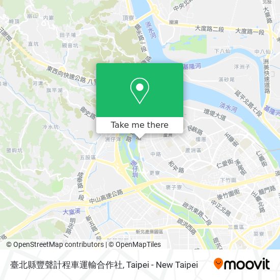 臺北縣豐聲計程車運輸合作社 map