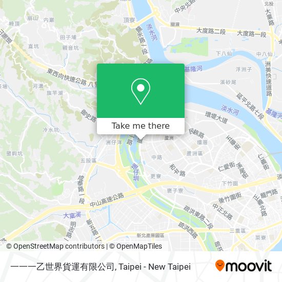 一一一乙世界貨運有限公司 map