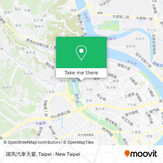 躍馬汽車天窗 map