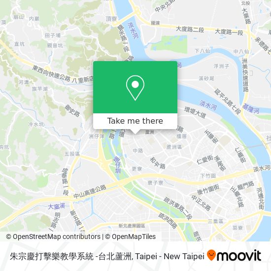 朱宗慶打擊樂教學系統 -台北蘆洲 map