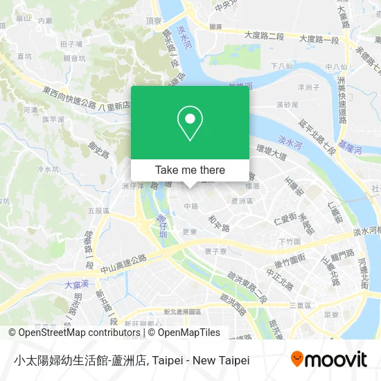 小太陽婦幼生活館-蘆洲店地圖