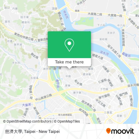 慈濟大學 map