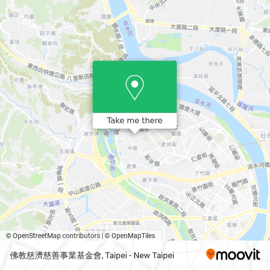 佛教慈濟慈善事業基金會 map