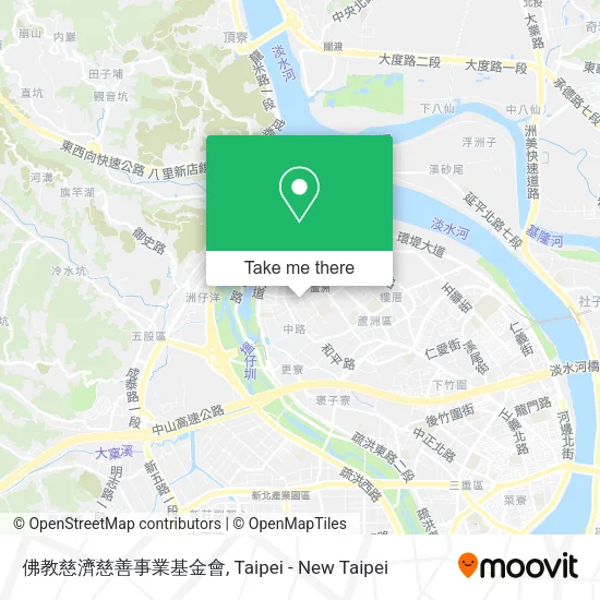 佛教慈濟慈善事業基金會地圖