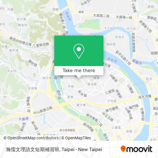 瀚儒文理語文短期補習班 map