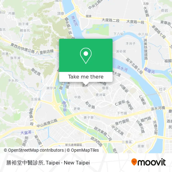 勝裕堂中醫診所 map