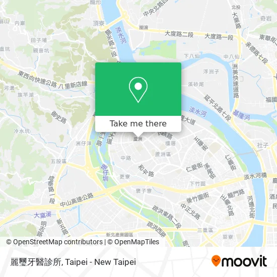 麗璽牙醫診所地圖