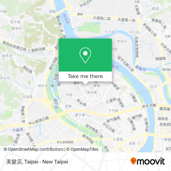 美髮店 map