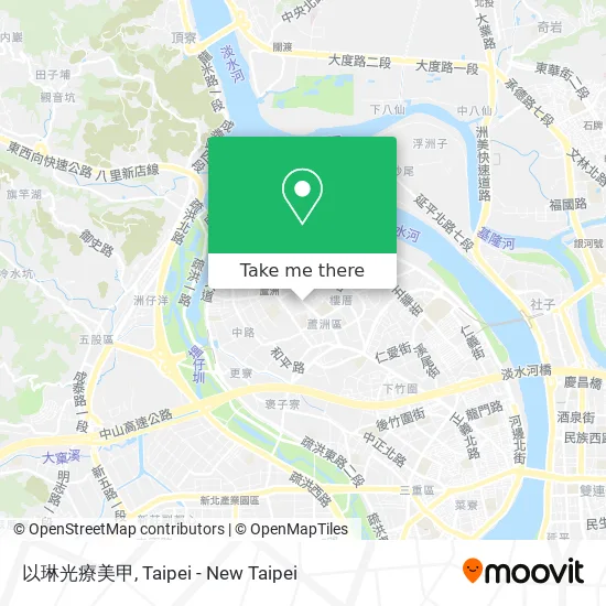 以琳光療美甲地圖