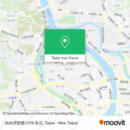 純純理髮廳-25年老店 map