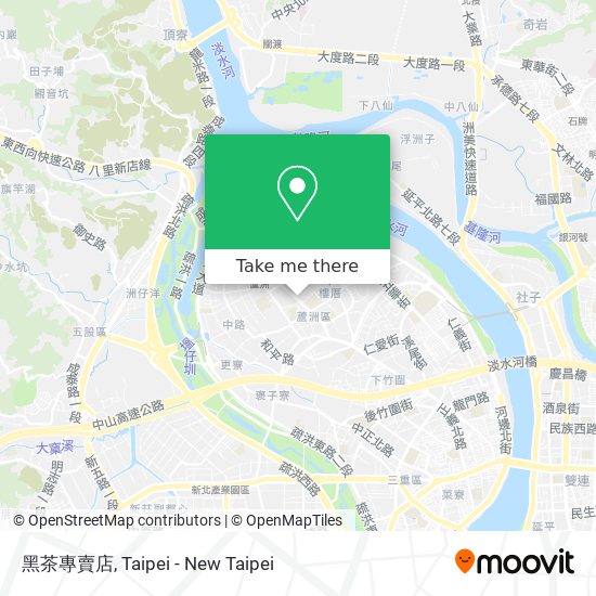 黑茶專賣店 map