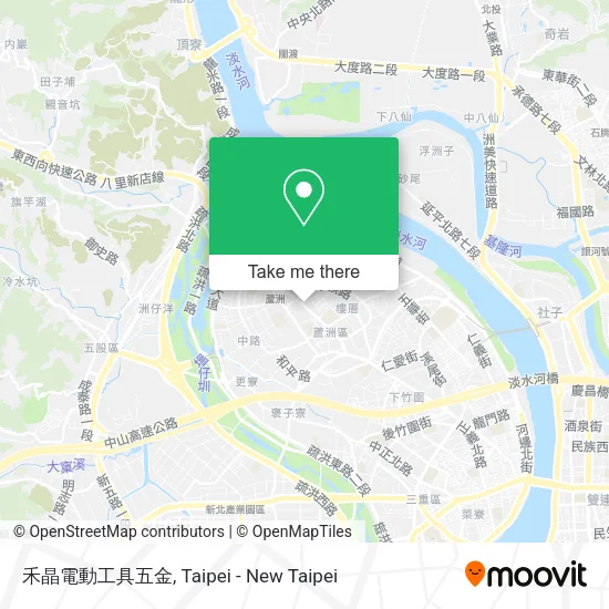 禾晶電動工具五金地圖