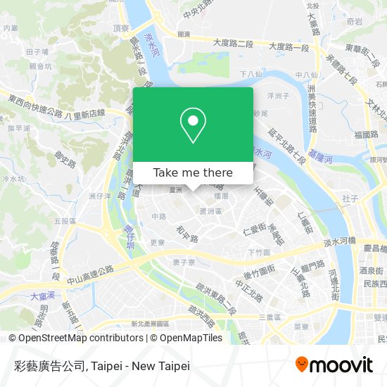彩藝廣告公司 map