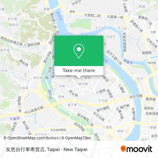 友恩自行車專賣店 map