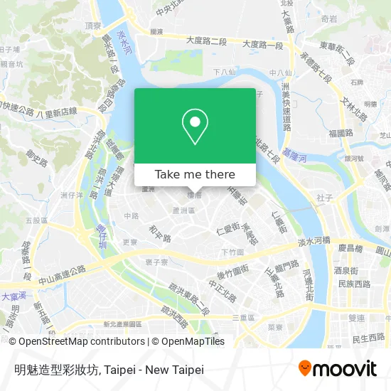 明魅造型彩妝坊 map