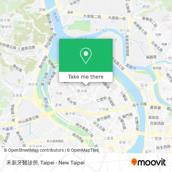 禾新牙醫診所 map