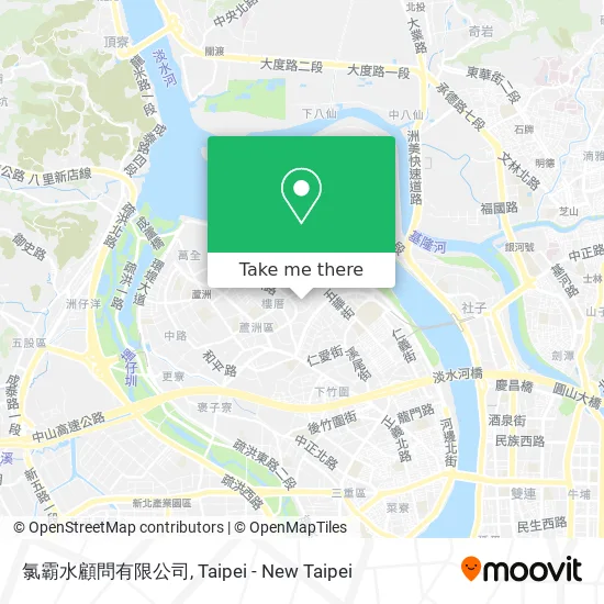 氯霸水顧問有限公司地圖