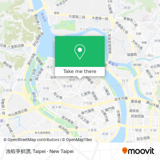 漁蝦爭鮮讚地圖