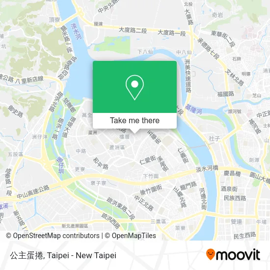 公主蛋捲地圖