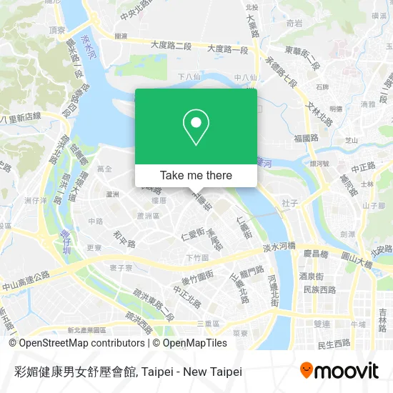彩媚健康男女舒壓會館地圖