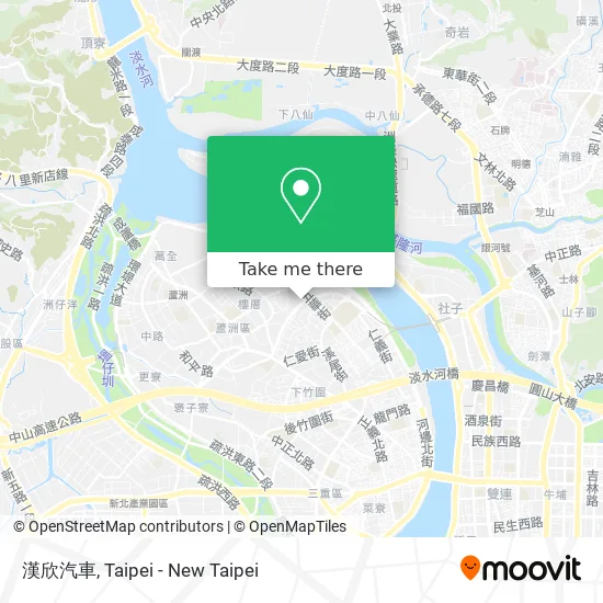 漢欣汽車 map
