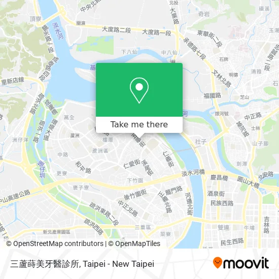 三蘆蒔美牙醫診所 map