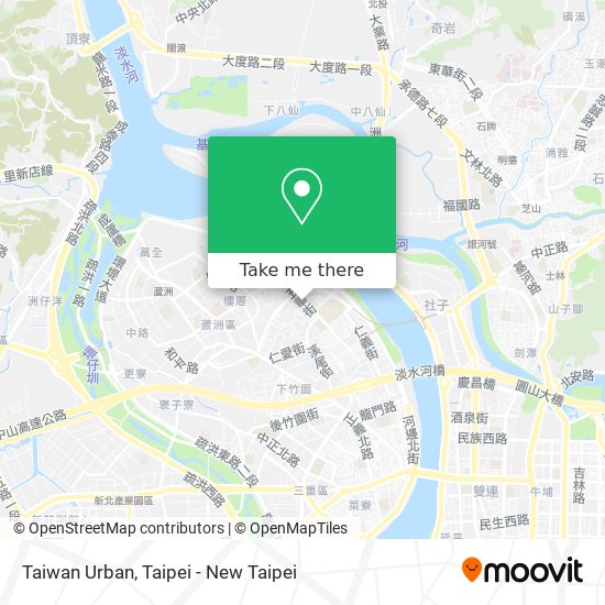 Taiwan Urban map