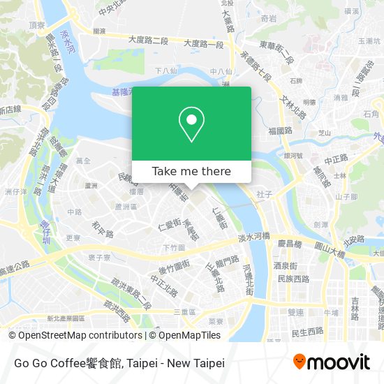 Go Go Coffee饗食館 map