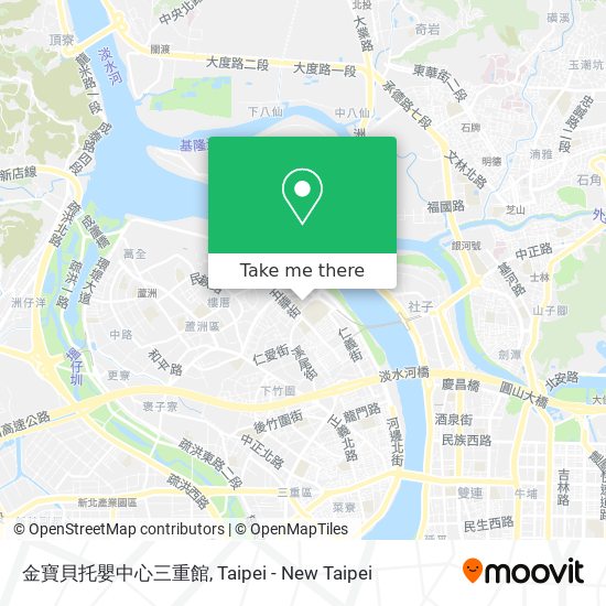 金寶貝托嬰中心三重館 map