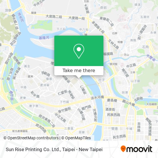 Sun Rise Printing Co. Ltd. map