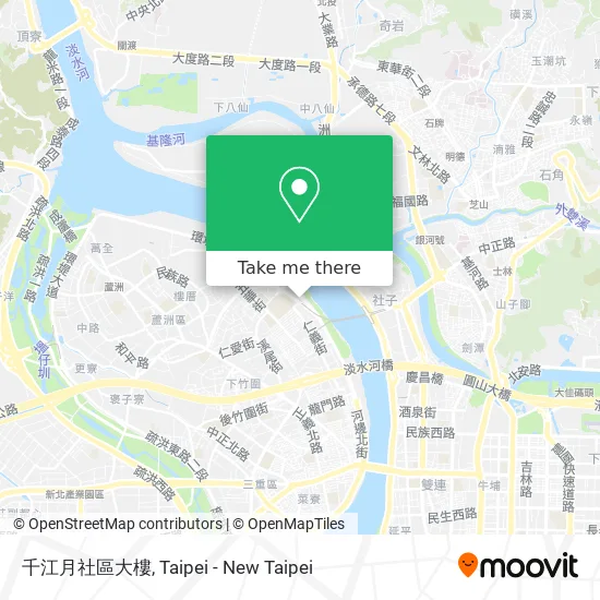 千江月社區大樓 map