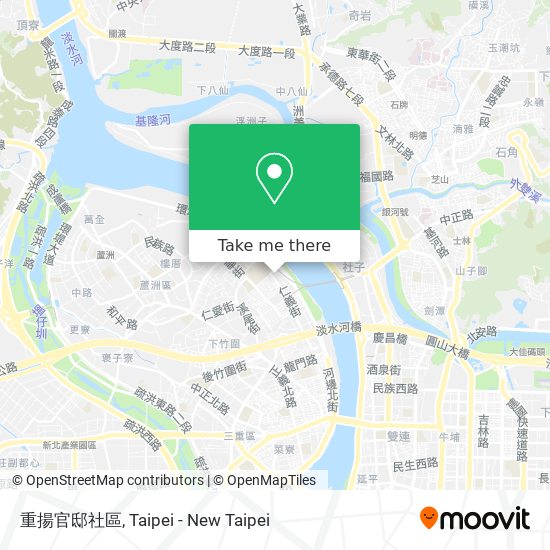 重揚官邸社區 map