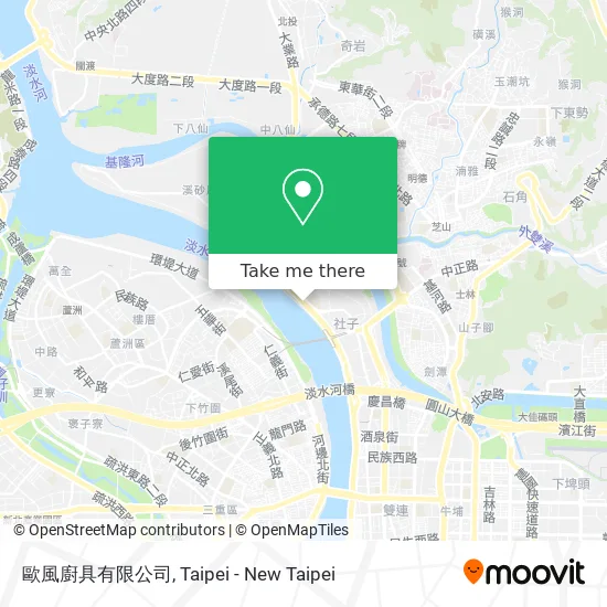 歐風廚具有限公司 map