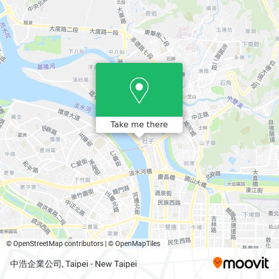 中浩企業公司 map