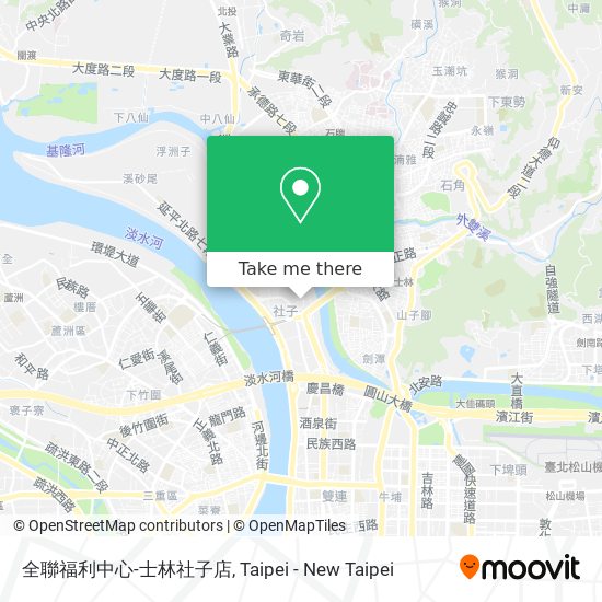 全聯福利中心-士林社子店 map