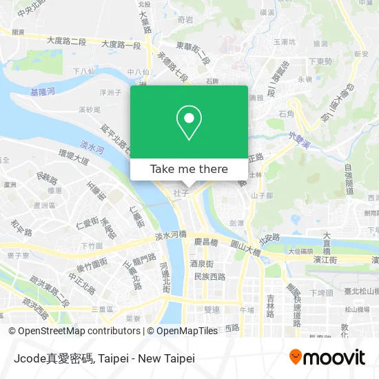 Jcode真愛密碼 map