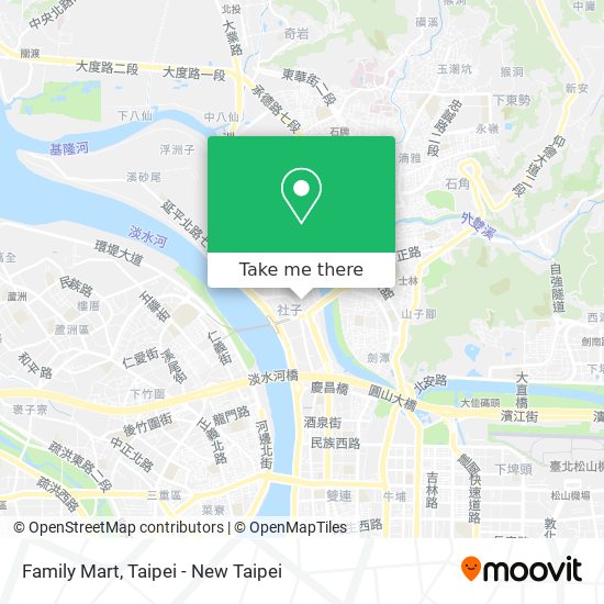 Family Mart map