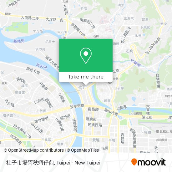 社子市場阿秋蚵仔煎 map