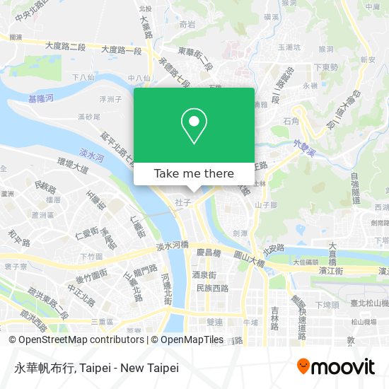 永華帆布行地圖