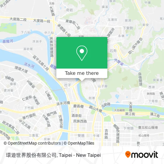 環遊世界股份有限公司 map