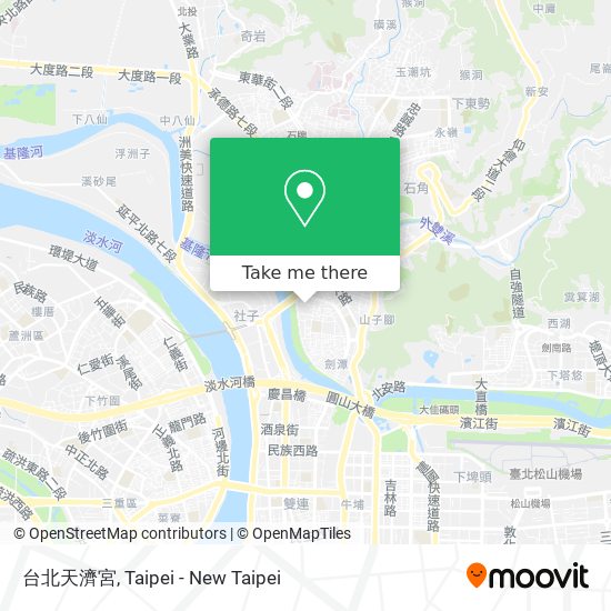 台北天濟宮地圖