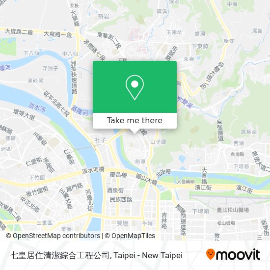 七皇居住清潔綜合工程公司 map