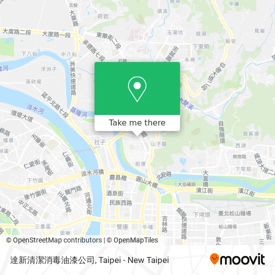 達新清潔消毒油漆公司 map