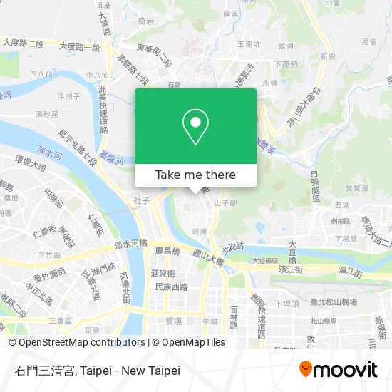 石門三清宮 map