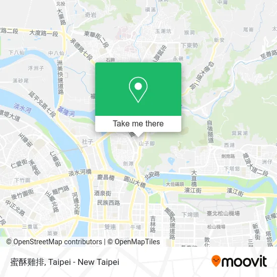 蜜酥雞排 map