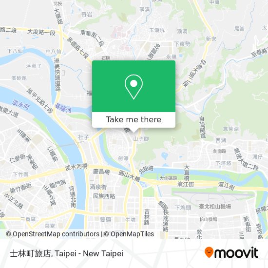 士林町旅店 map