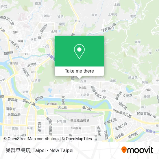 樂群早餐店地圖