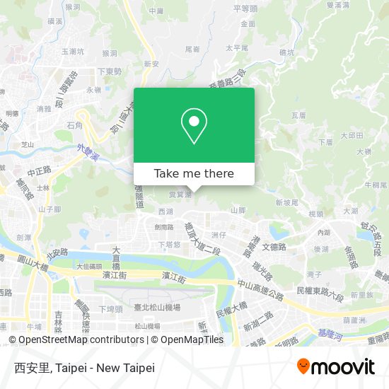 西安里 map