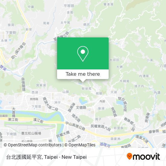 台北護國延平宮地圖