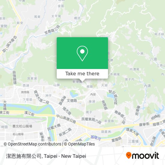 潔恩施有限公司地圖